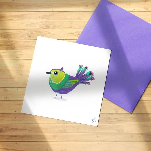 Print Oiseau Excentrique