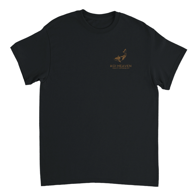 Koi Heaven Crewneck T-shirt - Kids - Black with Gold logo