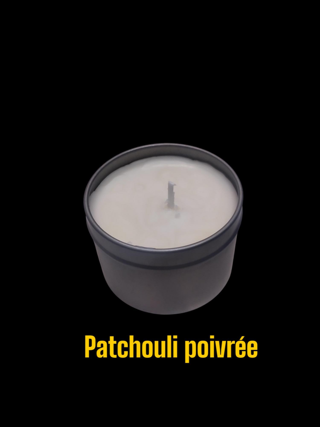 AB10 Bougie parfumée Patchouli poivrée 