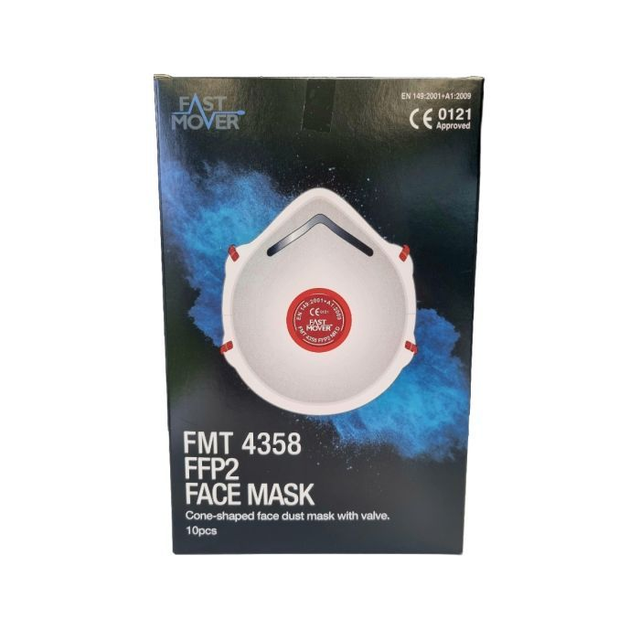 FFP2 Disposable Face Masks, 10pcs