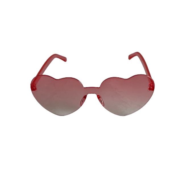 Lunette Coeur Rose Dégradé