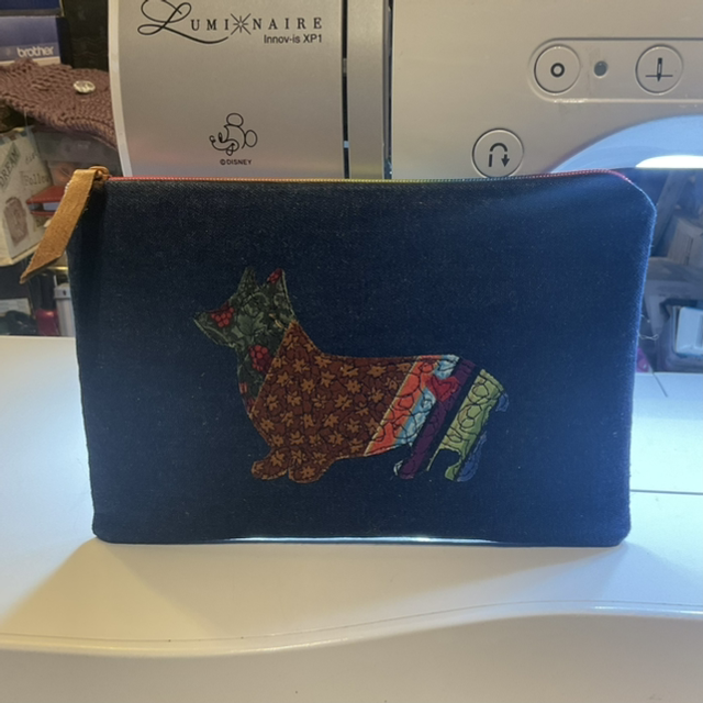 Doggy Denim Pouches