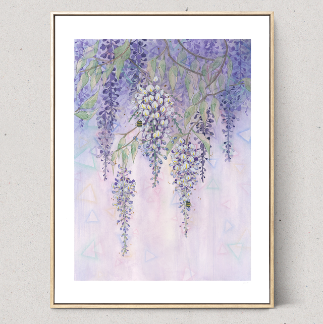 Glycines - Format A3 impression fine art