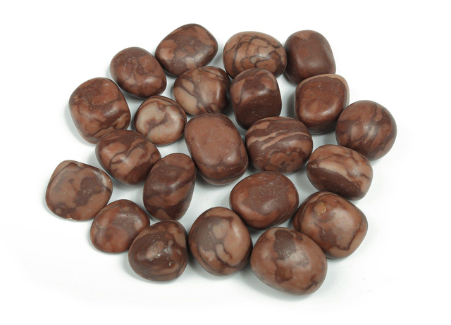 Red Leopard Jasper Tumbled Stones
