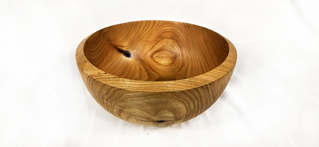 MA41 Medium Bowl in Cherry by Meyrick Ames, 21x12.5cm Wood