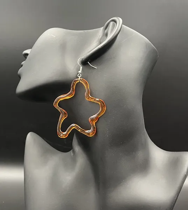 Boucles d&#039;oreilles Abstrait (10310)