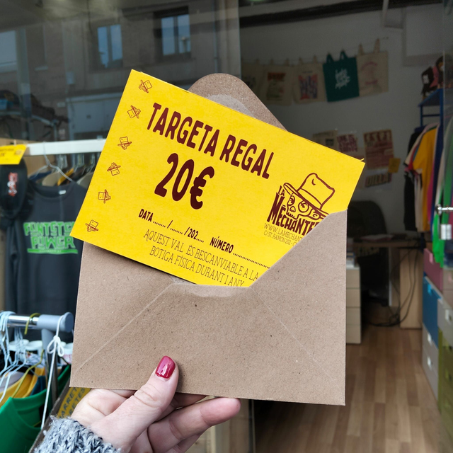 TARJETA REGALO 20€