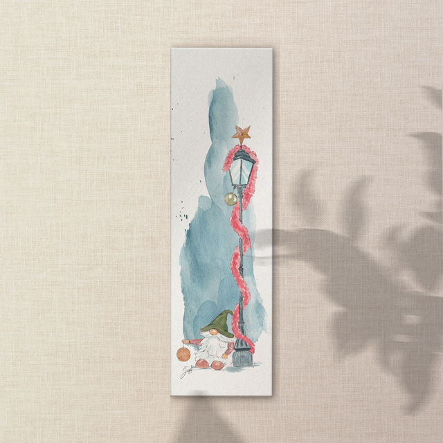 Marque-page - Noël - Le Lampadaire