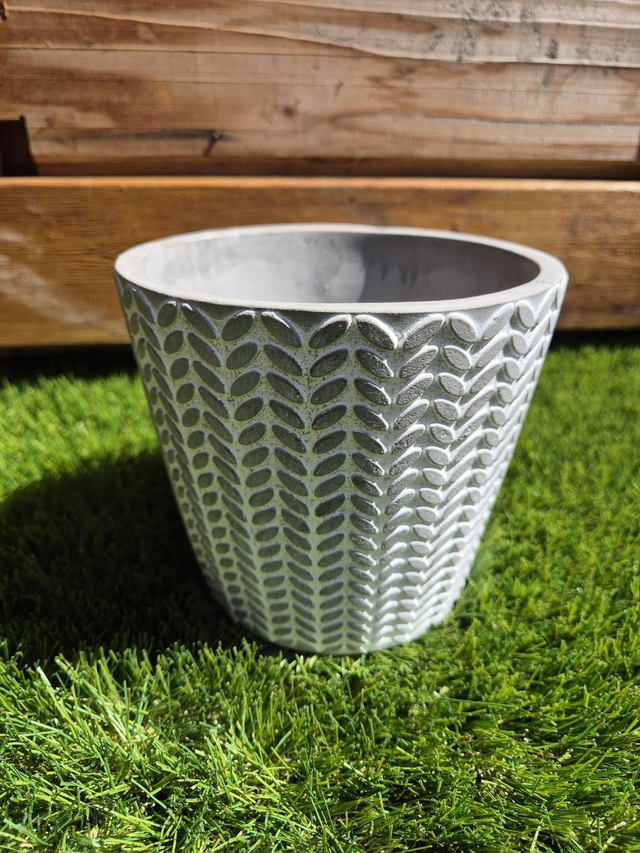 Cache pot diam 12cm hauteur 12,5cm