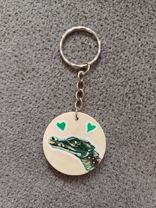Porte clé crocodile