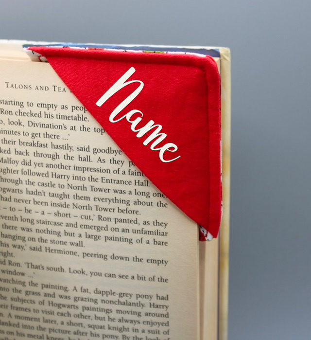 Leaves, red - personalised