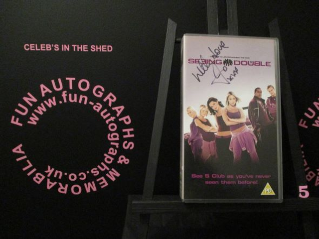 Jo O'Meara - 'S Club: Seeing Double' Authentic Autographed Video Cover (5)
