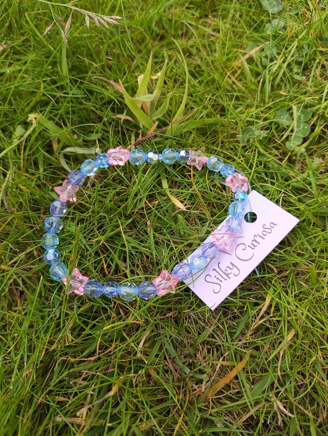 blue sky &amp; stars - bracelet