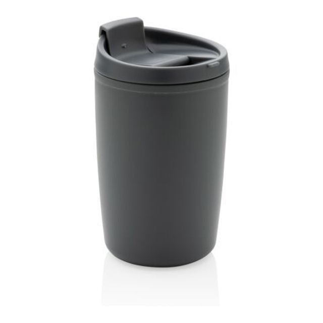 GRS Recycled PP tumbler with flip lid