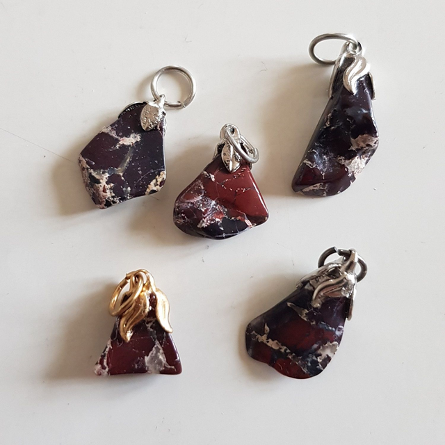 Jaspe Serpent / pierre semi-précieuse