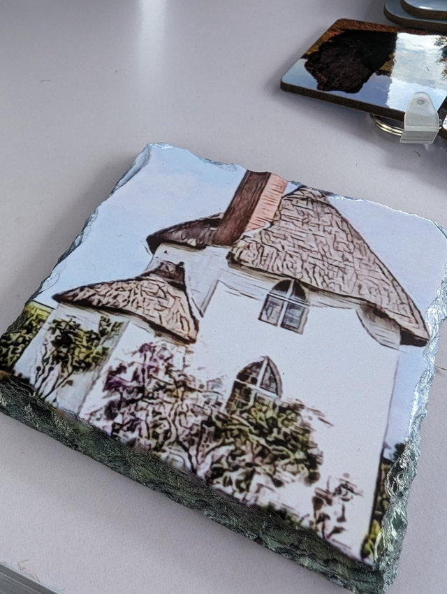 Slate Coaster - Stanton drew Toll House