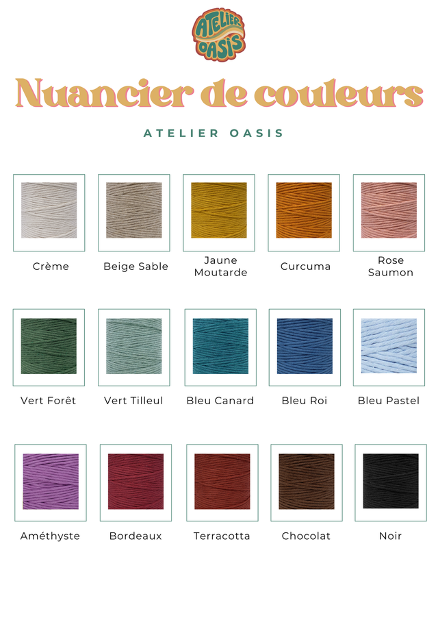 Sapin en macramé - taille S