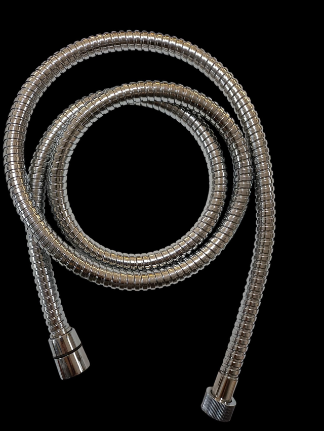 Flessibile doccia in acciaio cromato standard