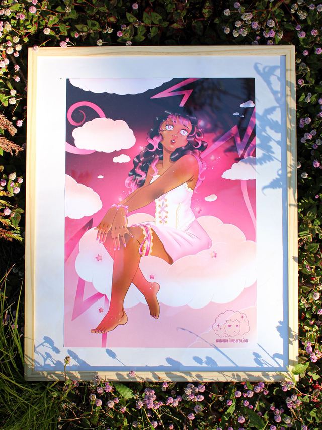 Illustration Pinky format A3