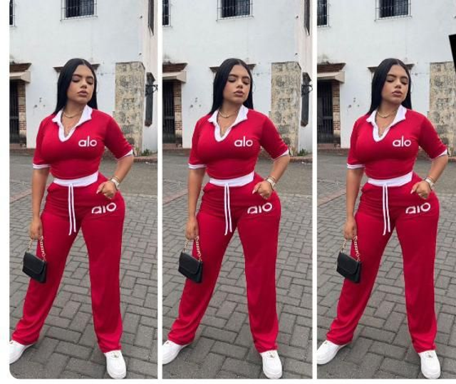 Style sport pour cette ensemble 