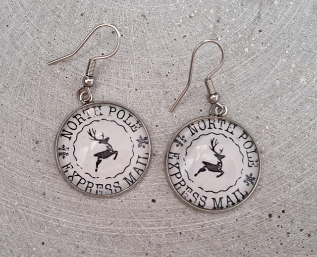 C - Joululeima -korvakorut 