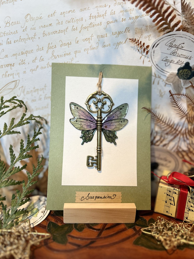 Clé Féerique - Papillon Fairy Irisaë