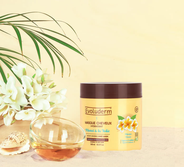Masque Cheveux Hydratant Monoï à la Folie 500ml