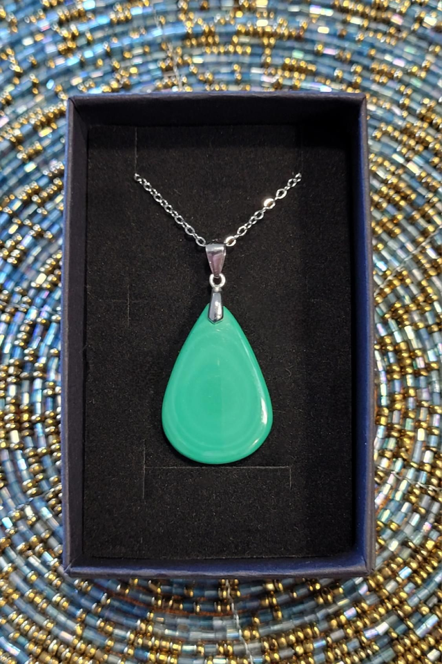 Pendentif Malachite 