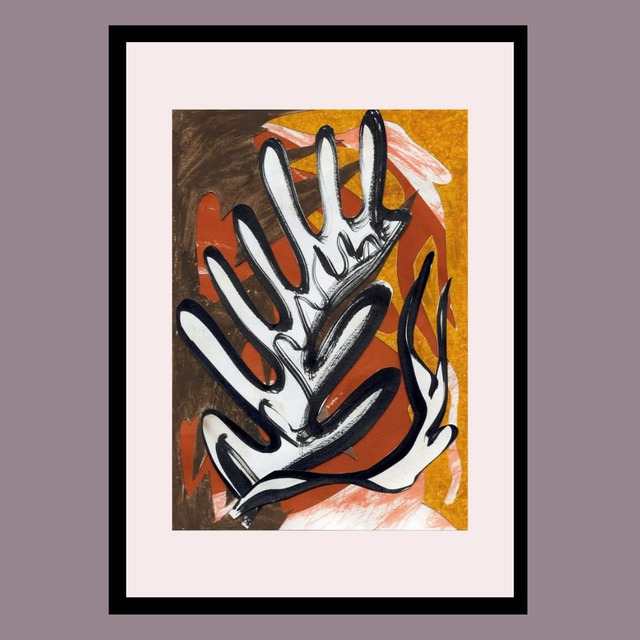 Botanical Offspring - collages on paper