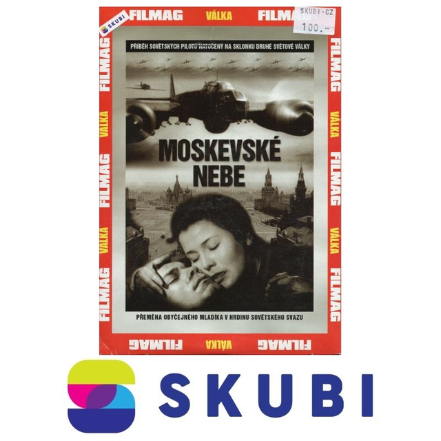 DVD Moskevské nebe - příběh sovětských pilotů natočený na sklonku druhé světové války - CZ, PL