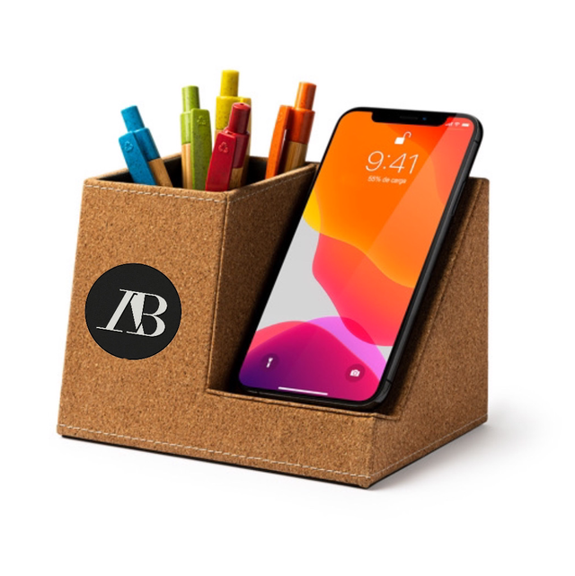 Porte crayon avec chargeur sans fil 