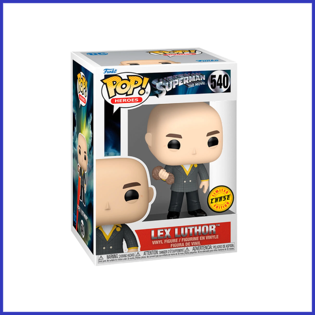 POP figure DC Comics Superman the Movie Lex Luthor 1979 Chase