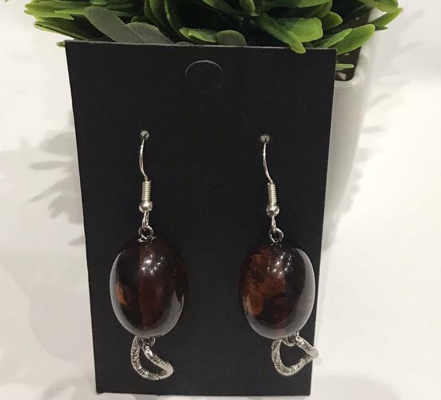 Brown Dangling Earrings- BDE6644