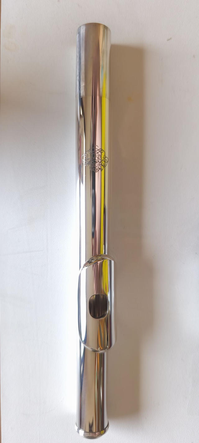 Embouchure de flûte traversière tout argent - Trinity Flutes