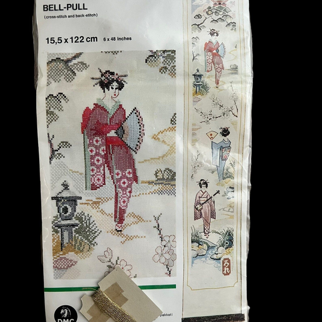 Pako Cross Stitch Kit Yo Sakura Bell Pull - 221.279 