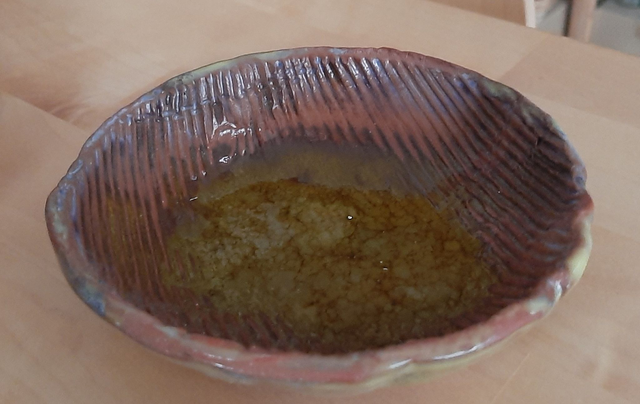 Handgefertigter Keramikteller (LebensArt)