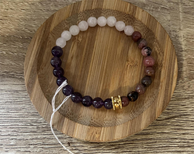 Bracelet pierres naturelles 6 mm