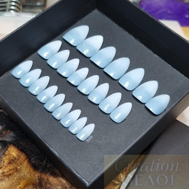 Babyboomer bleu pailleté little Amande xs