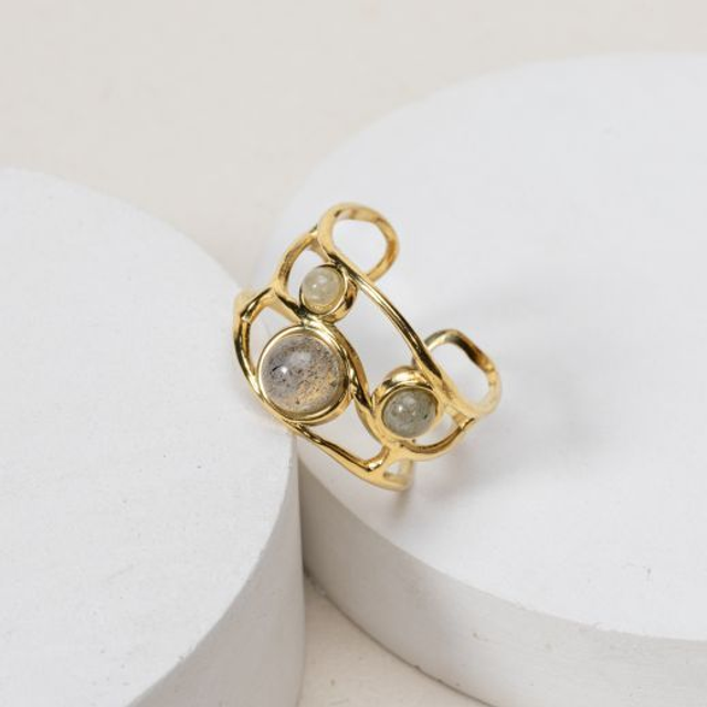 Bague Giana - Labradorite