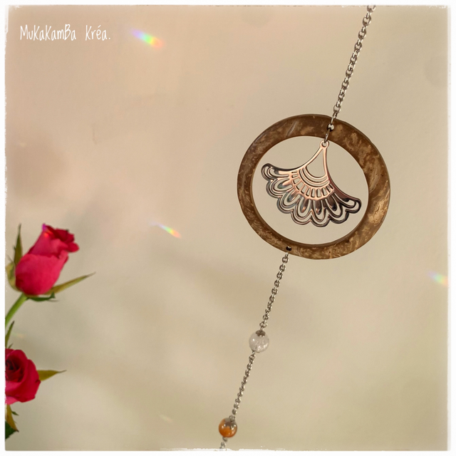 Attrape-soleil Pétale et noix de coco