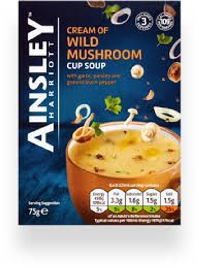 Ainsley Harriott Cream of Wild Mushroom Cup Soup