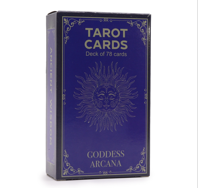 Tarot Cards with Guide Book - Goddess Arcana