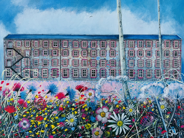 Print- Galashiels- Heriot Watt University- High Mill