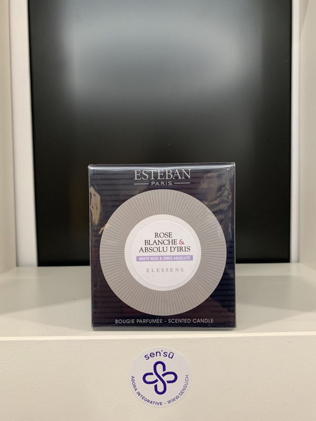 ESTEB BOUGIE PARFUME ROSE BLANCHE- IRIS ABSO. 170G