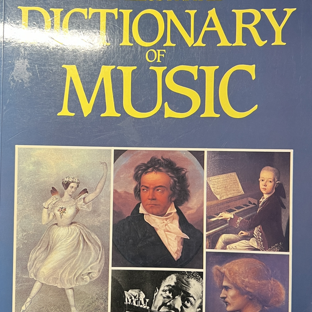 The Illustrated Dictionary of music - Used great condition