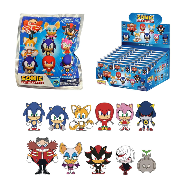 Sonic the Hedgehog Mystery Bag Clips