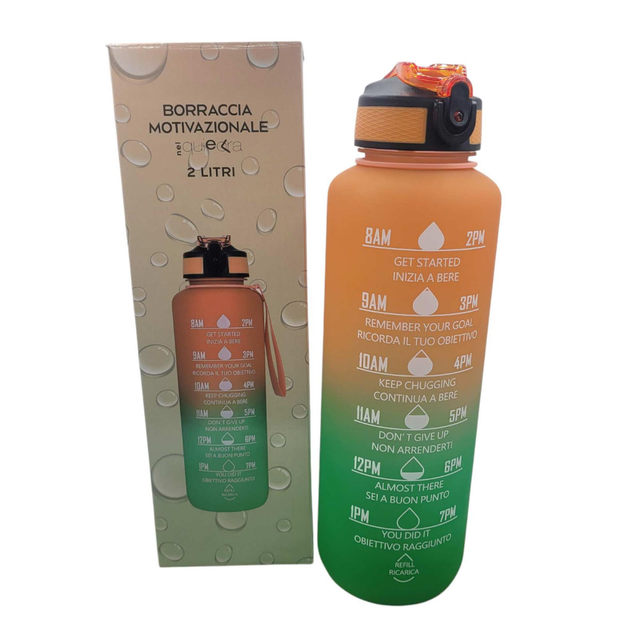 Borraccia motivazionale 2L