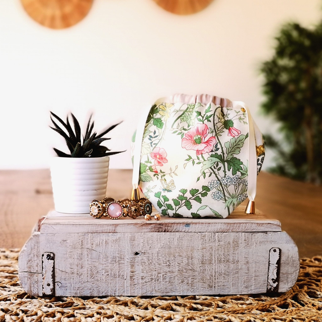 Jewellery Pouch - Vintage Butterfly