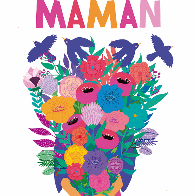 Carte maman grand format