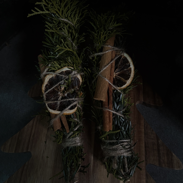 Winter Solstice Smudge Stick